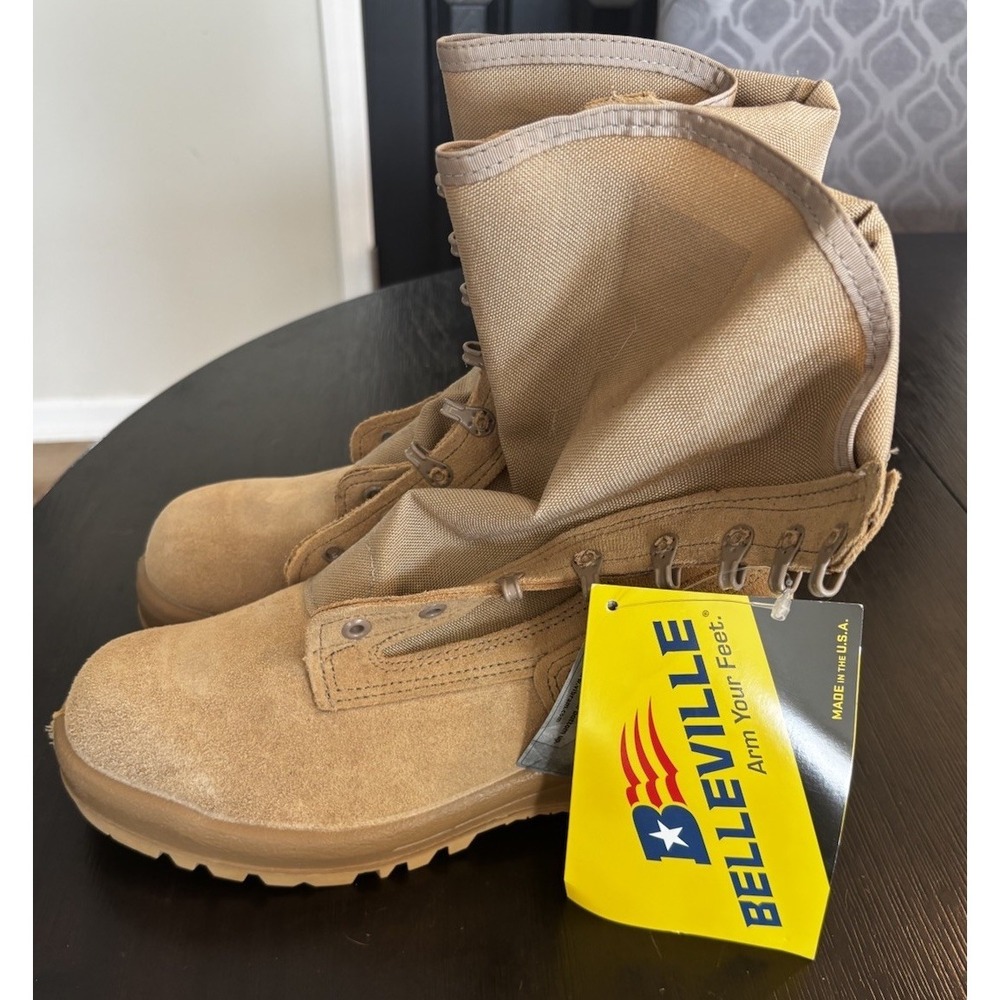 Belleville 390DES Hot Weather Boots S 6.5XW (7.5 Men/9 womens) Extra Wide New